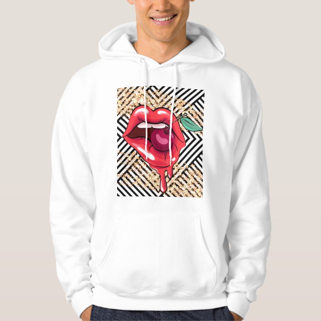 Sudadera labios (Anverso)