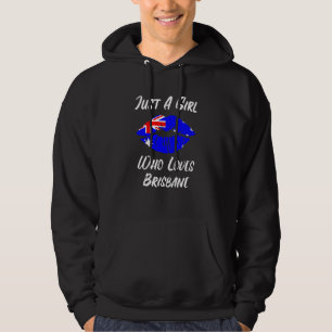 Sudadera Labios Boca Amor Bandera Australiana Brisbane