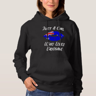 Sudadera Labios Boca Amor Bandera Australiana Brisbane