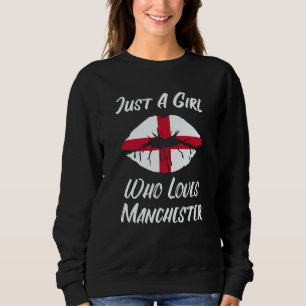 Sudadera Labios Boca Amor Cruz de San Jorge Bandera Manches