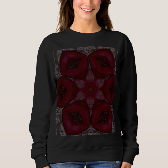 Sudadera Labios Fluir Prem Mandal (Anverso)