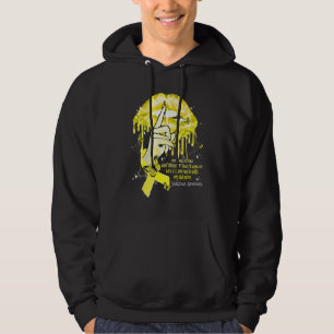 Sudadera Labios Goteando Mariposas Conciencia de Sarcoma en