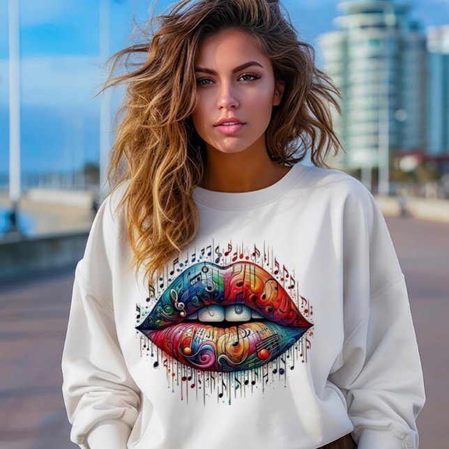 Sudadera Labios musicales (Subido por el creador)