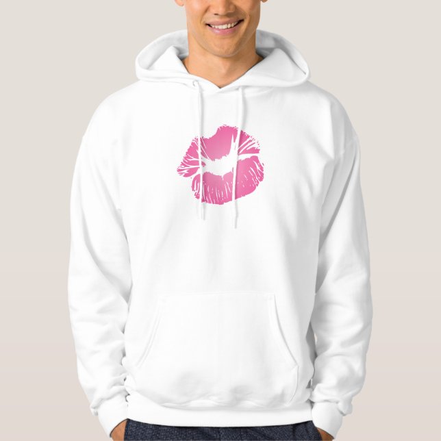 Sudadera Labios rosados (Anverso)