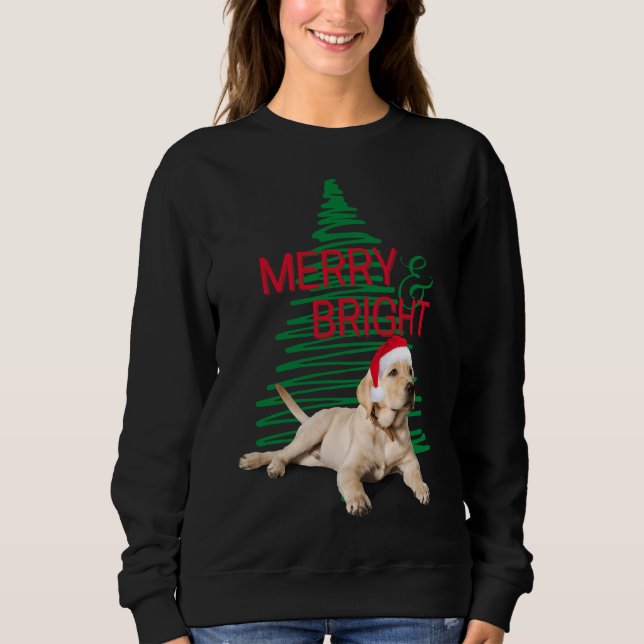 Sudadera Laboratorio De Navidades Brillantes (Anverso)
