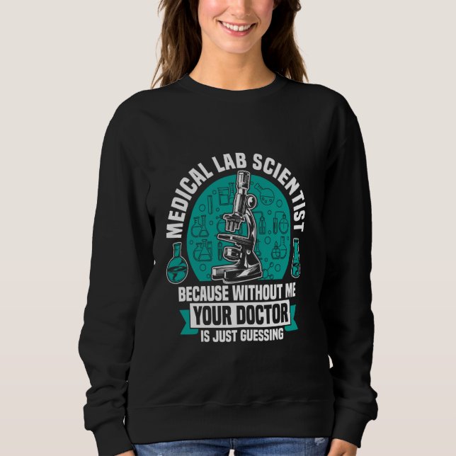 Sudadera Laboratorio Médico Científico Lab Tech Medical Lab (Anverso)