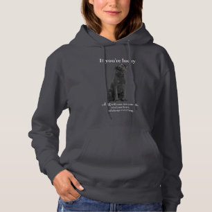 Sudadera Laboratorio negro afortunado