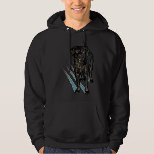 Sudadera Laboratorio Negro En La Nieve