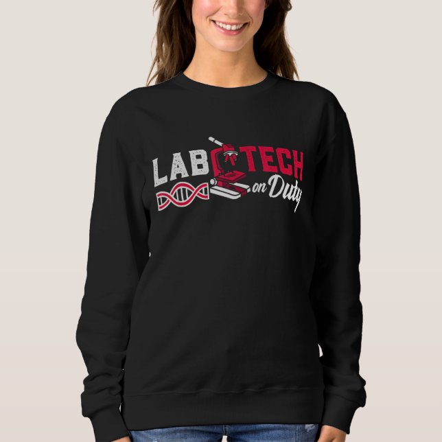 Sudadera Laboratorio Técnico De Laboratorio Técnico Médico  (Anverso)