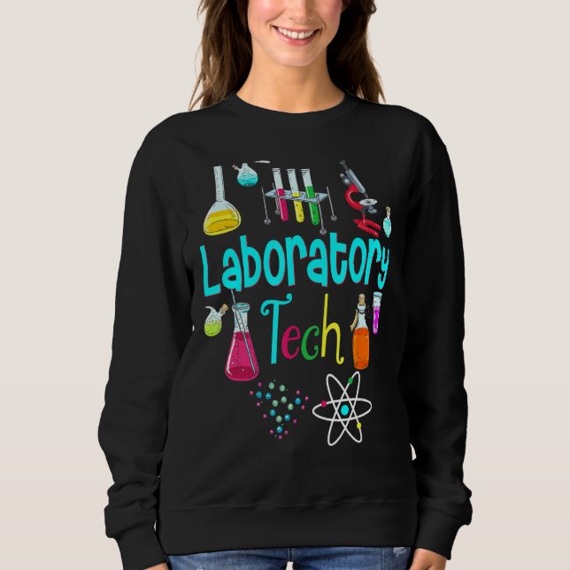 Sudadera Laboratorio Técnico Laboratorio Científico Técnico (Anverso)