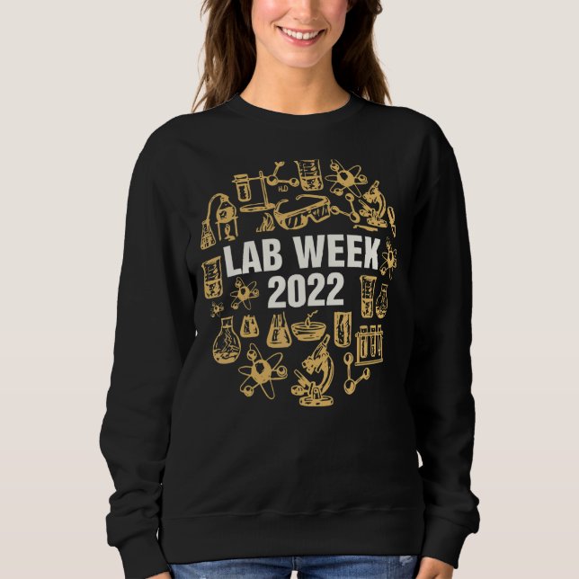 Sudadera Laboratory Tech Technologist de Lab Week 2022 (Anverso)