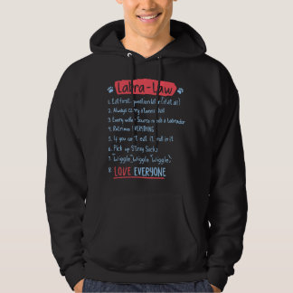 Sudadera Labra-Law Labrador Divertido Idea de Labrador Aman
