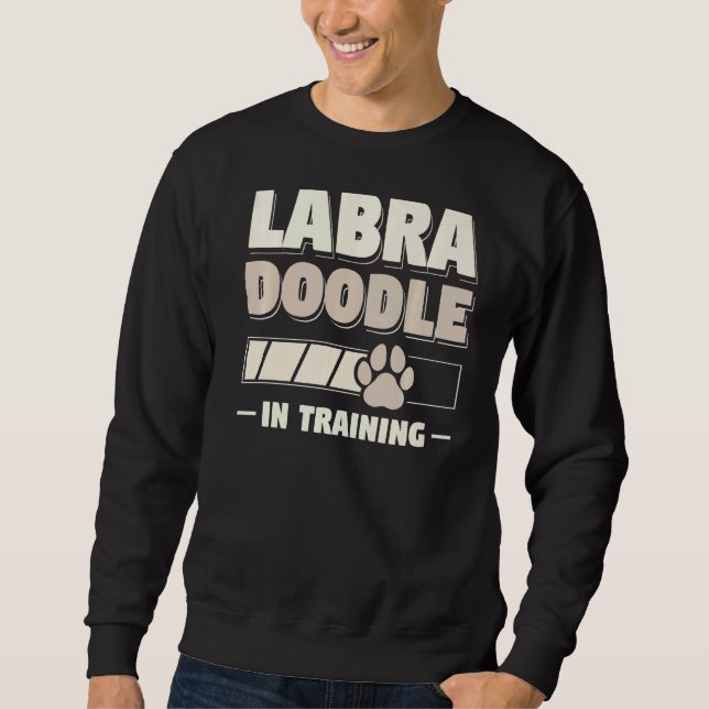 Sudadera Labradoodle En Perro Entrenador (Anverso)