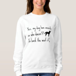 Sudadera Labradoodle Mi Perro Ansiedad Fuera Ladridos