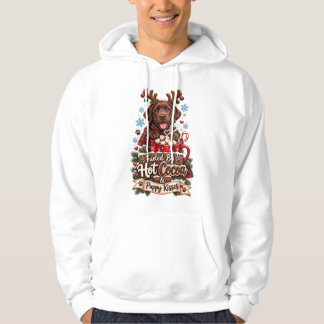 Sudadera Labrador Chocolate Alimentado Por Cacao Caliente Y