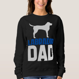 Sudadera Labrador Dad Blue
