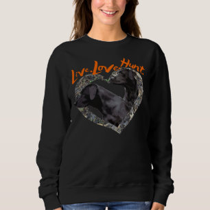 Sudadera Labrador De Caza De Amor Vivo Para Laboratorio Y P