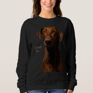 Sudadera Labrador de chocolate recuperador Lab Tee Dog Mamá