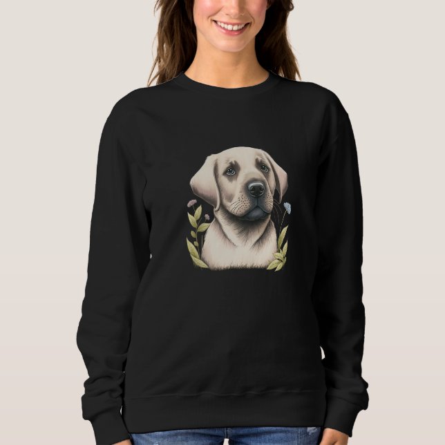 Sudadera Labrador Dog Lab Lover Splash Graffiti Mascota de  (Anverso)