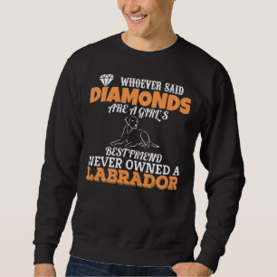 Sudadera Labrador Es El Mejor Amigo Del Chica