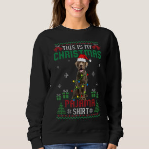 Sudadera Labrador Este Es Mi Navidad Pajama