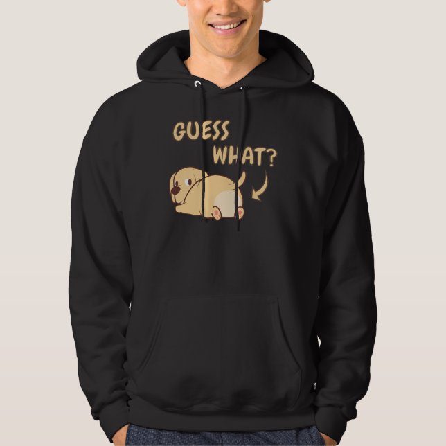 Sudadera Labrador Lab Dog Butt Dueño de Idea Comic (Anverso)