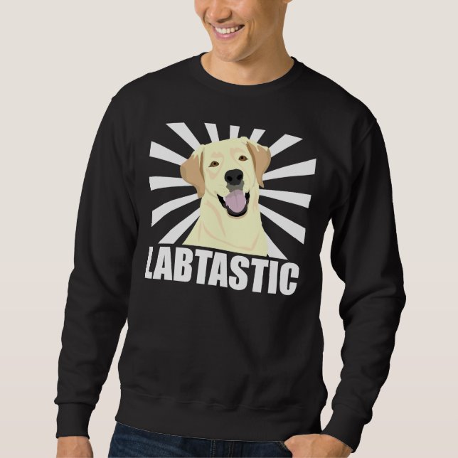 Sudadera Labrador labstástico recuperador (Anverso)