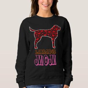 Sudadera Labrador Mamá Ama La Forma Mug T Para El Día De La