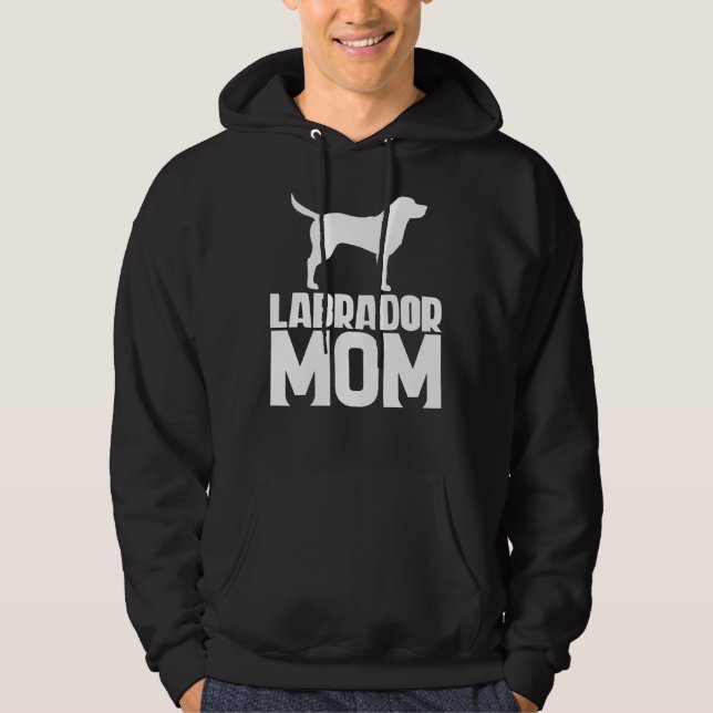 Sudadera Labrador Mom (Anverso)