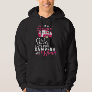 Sudadera Labrador negro Chica simple me encantan los perros