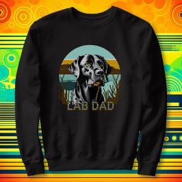 Sudadera Labrador negro | Lab Dad
