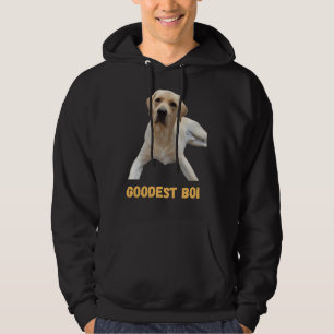 Sudadera Labrador perro lindo perro bueno chico malo B