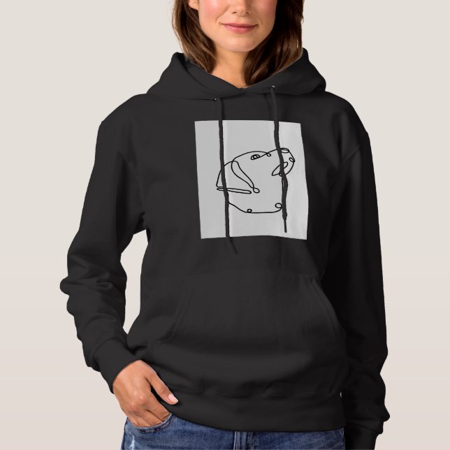 Sudadera Labrador perro recuperador cara Ilustracion perro (Anverso)
