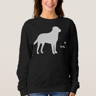 Sudadera Labrador Perros Lab Mamá Cute Labrador Propietario