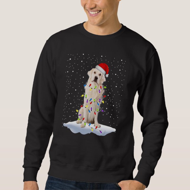 Sudadera Labrador recupera el árbol de navidad de Santa Hat (Anverso)