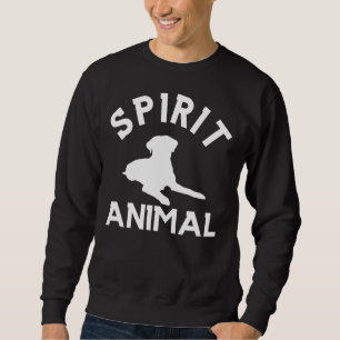 Sudadera Labrador Recuperador de aguardiente de perro Anima