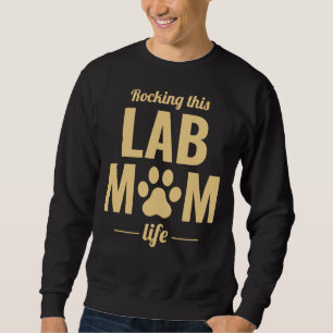 Sudadera Labrador Recuperador de Mamá Life Lab Animal