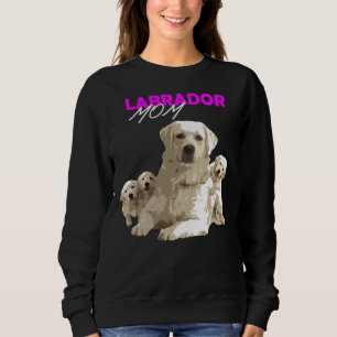 Sudadera Labrador recuperador de mamá perro Labrador recupe