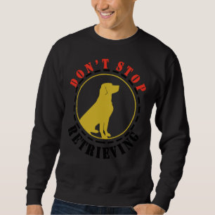Sudadera Labrador Recuperador de manga larga
