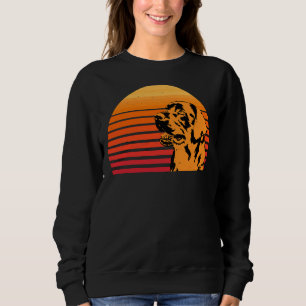 Sudadera Labrador recuperador de perro vintage recuperador 