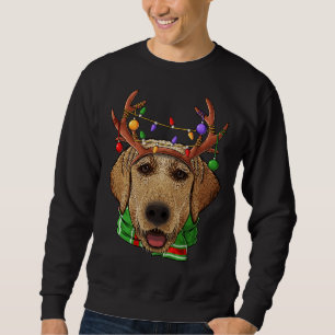 Sudadera Labrador recuperador de renos atletas Navidades ad