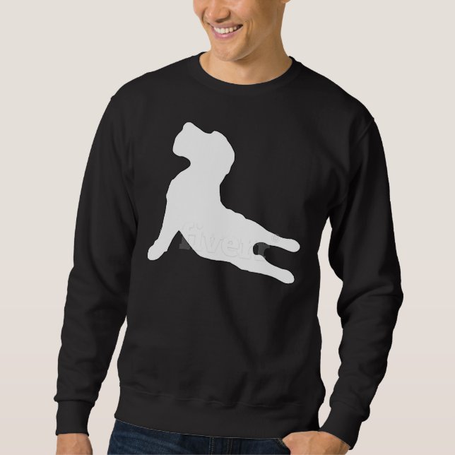 Sudadera Labrador recuperador de yoga (Anverso)