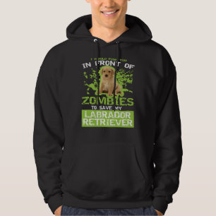 Sudadera Labrador recuperador de zombies
