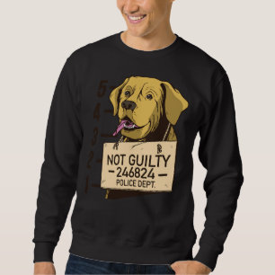 Sudadera Labrador recuperador, departamento de policía no c