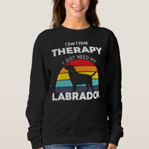 Sudadera Labrador Recuperador Estilo Retro Vintage I Don T 