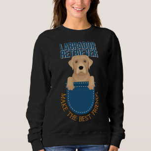 Sudadera Labrador Recuperador Hacer Los Mejores Amigos