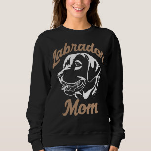 Sudadera Labrador Recuperador Mamá Blanca