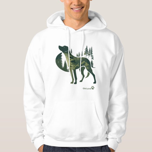 Sudadera Labrador Recuperador - naturaleza para los amantes (Anverso)