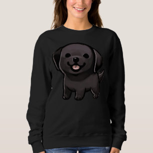 Sudadera Labrador recuperador negro 273