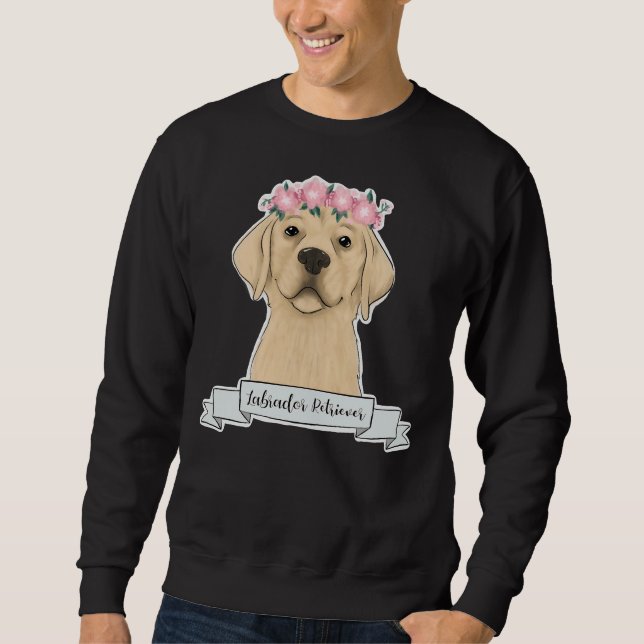 Sudadera Labrador Recuperador Pegatina (Anverso)